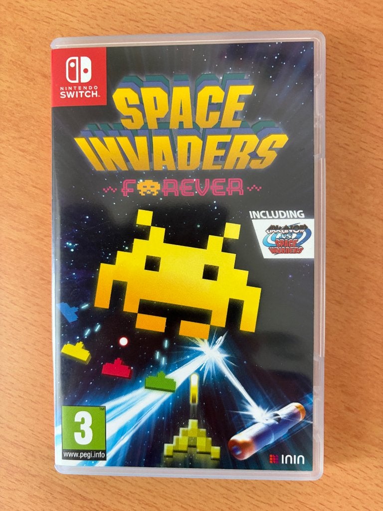 Space Invaders Forever, Spelcomputers en Games, Verzenden, Zo goed als nieuw, Met 1 controller, Switch Original