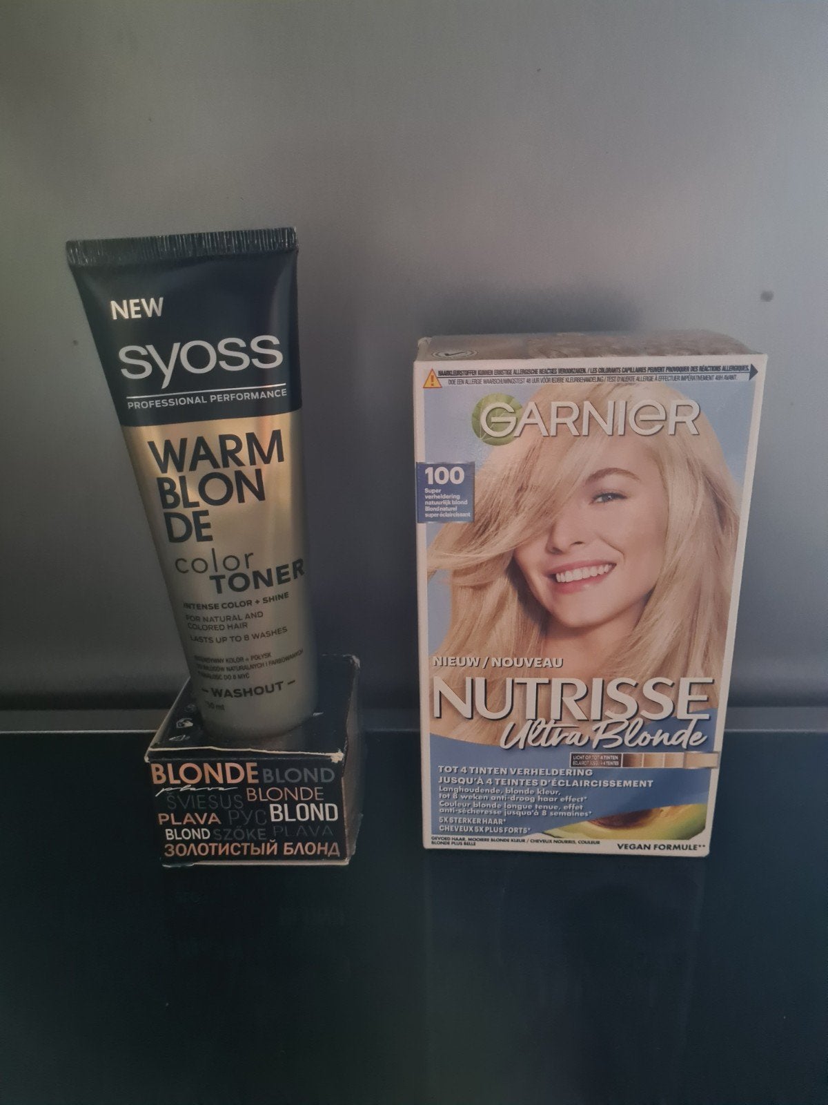 NUTRISSE HAARVERF NIEUW SYOSS WARM BLONDE COLOR TONER, Ophalen