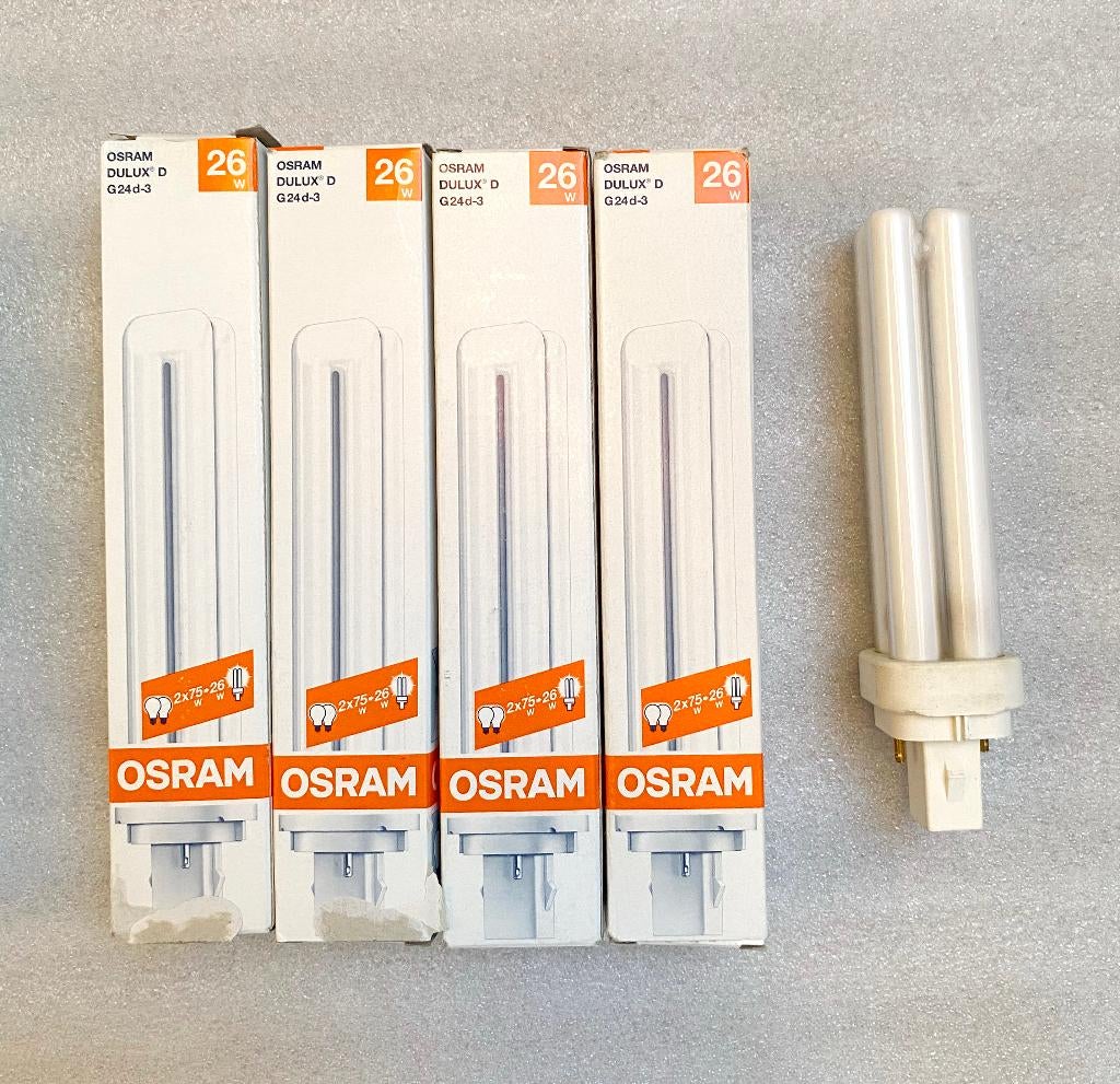   Assortiment nieuwe PL-lampen., Minder dan 30 watt, Overige typen, Nieuw, Overige fittingen