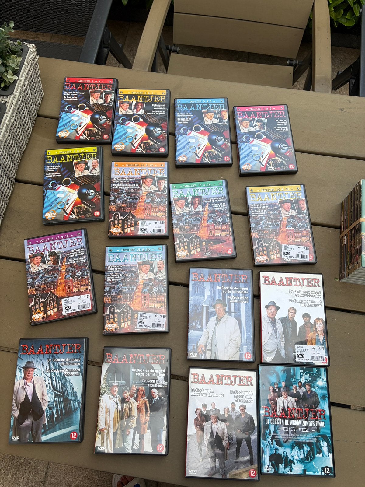 BAANTJER op 15 dvd’s plus de film, Ophalen of Verzenden, Zo goed als nieuw