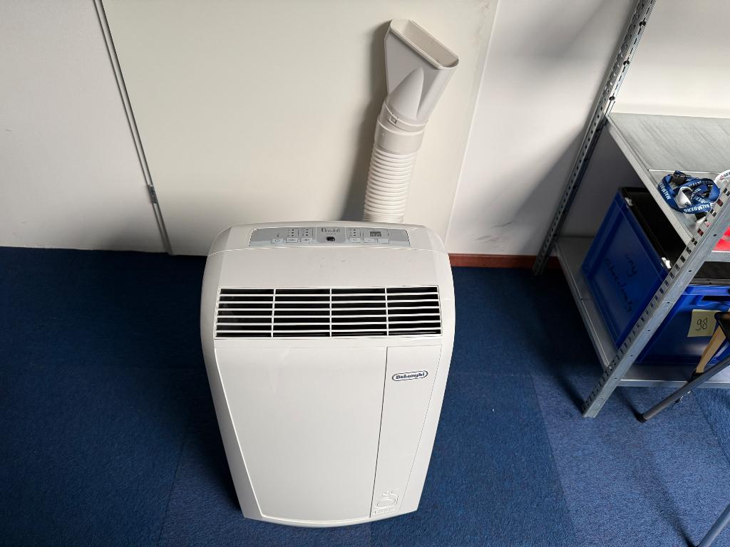 DeLonghi Pinguino PAC N82 Eco Mobiele Airco 2,4KW, Witgoed en Apparatuur, Ophalen, Gebruikt, Minder dan 60 m³, 3 snelheden of meer