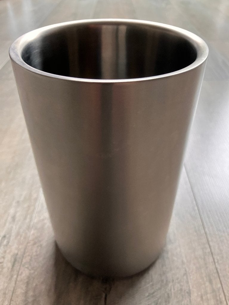 Ikea wijnkoeler | RVS | Dubbelwandig | Ø105x190 (h) mm NIEUW, Overige typen, IKEA, Ophalen of Verzenden, Metaal