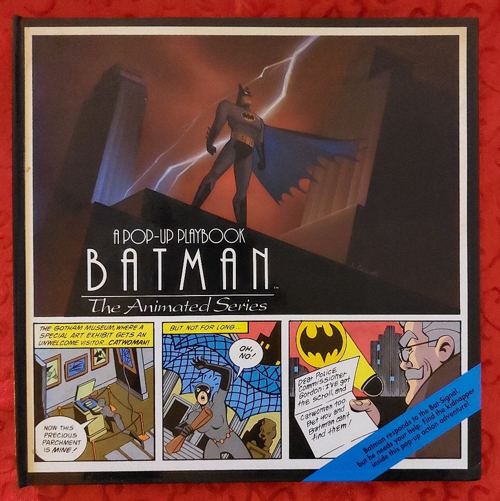 Batman : The Animated Series Pop-up Playbook Speelboek ZGAN, Boeken, Ophalen of Verzenden, Zo goed als nieuw, Plaatjesalbum