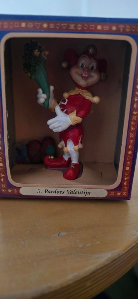 5 Efteling figuren in doos - Pardoes, Pardijntje, Ophalen, Zo goed als nieuw, Beeldje of Poppetje