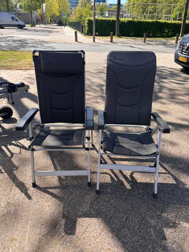 Isabella camping stoelen., Caravans en Kamperen, Ophalen, Gebruikt, Campingstoel