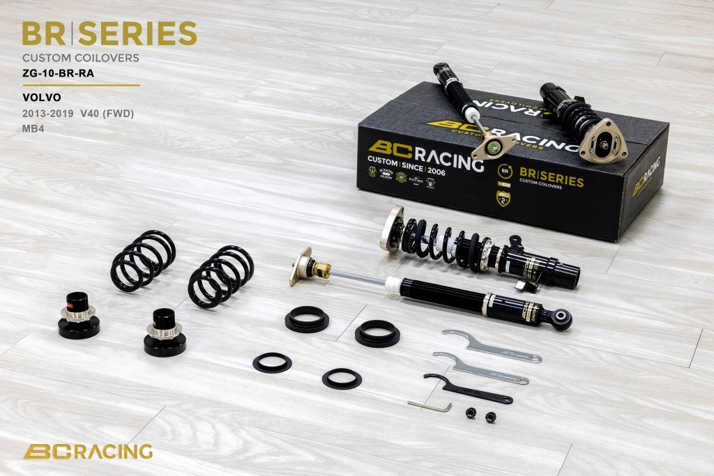 BC Racing schroefset verlaging - Volvo V40 FWD 13-19, Ophalen of Verzenden