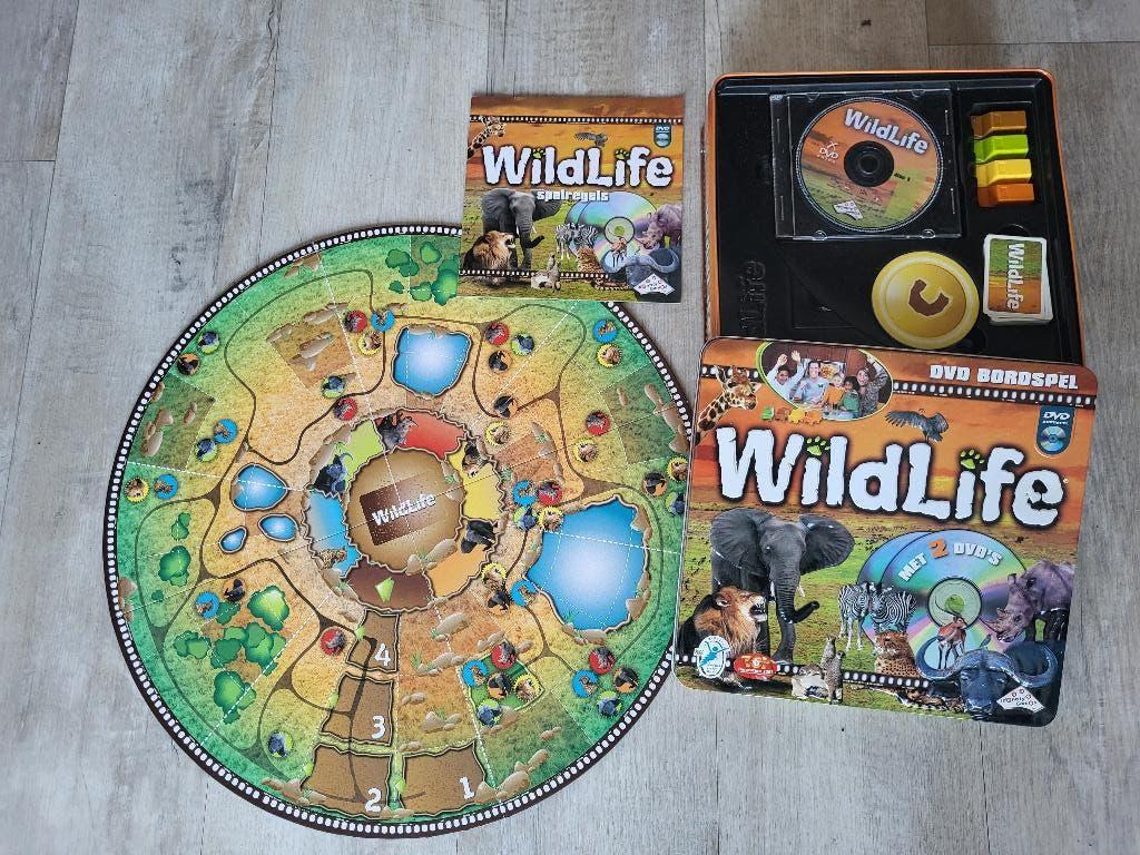 Wildlife DVD bordspel, Hobby en Vrije tijd, Gezelschapsspellen | Bordspellen, Een of twee spelers, Ophalen of Verzenden, Zo goed als nieuw