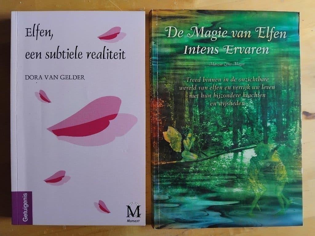 2 boeken over Elfen - subtiele realiteit en de magie, Ophalen of Verzenden, Zo goed als nieuw, Spiritualiteit algemeen, Overige typen