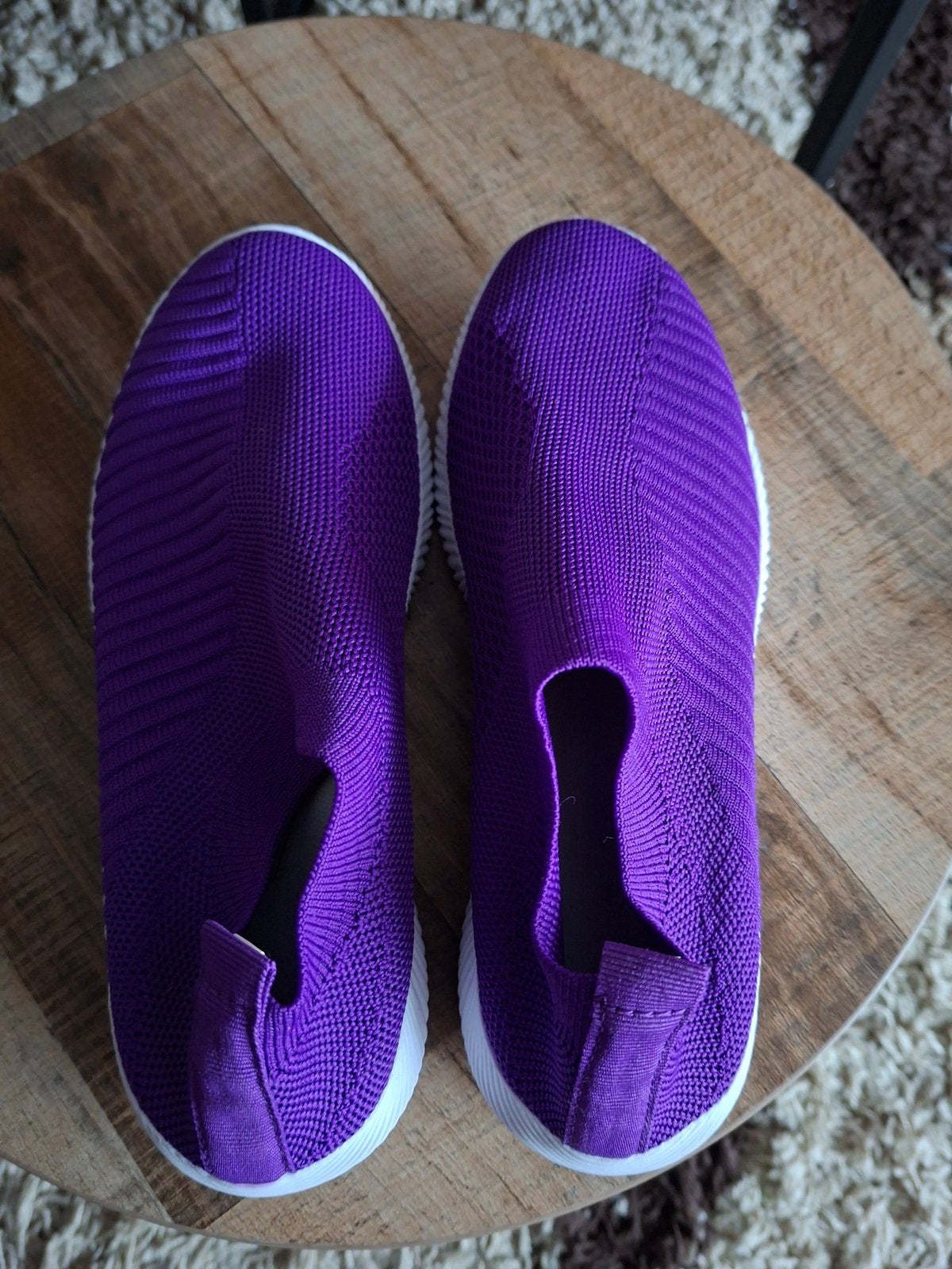 NIEUWE  PAARSE  SCHOENEN.  MT 38, Ophalen, Nieuw, Overige kleuren, Sneakers of Gympen