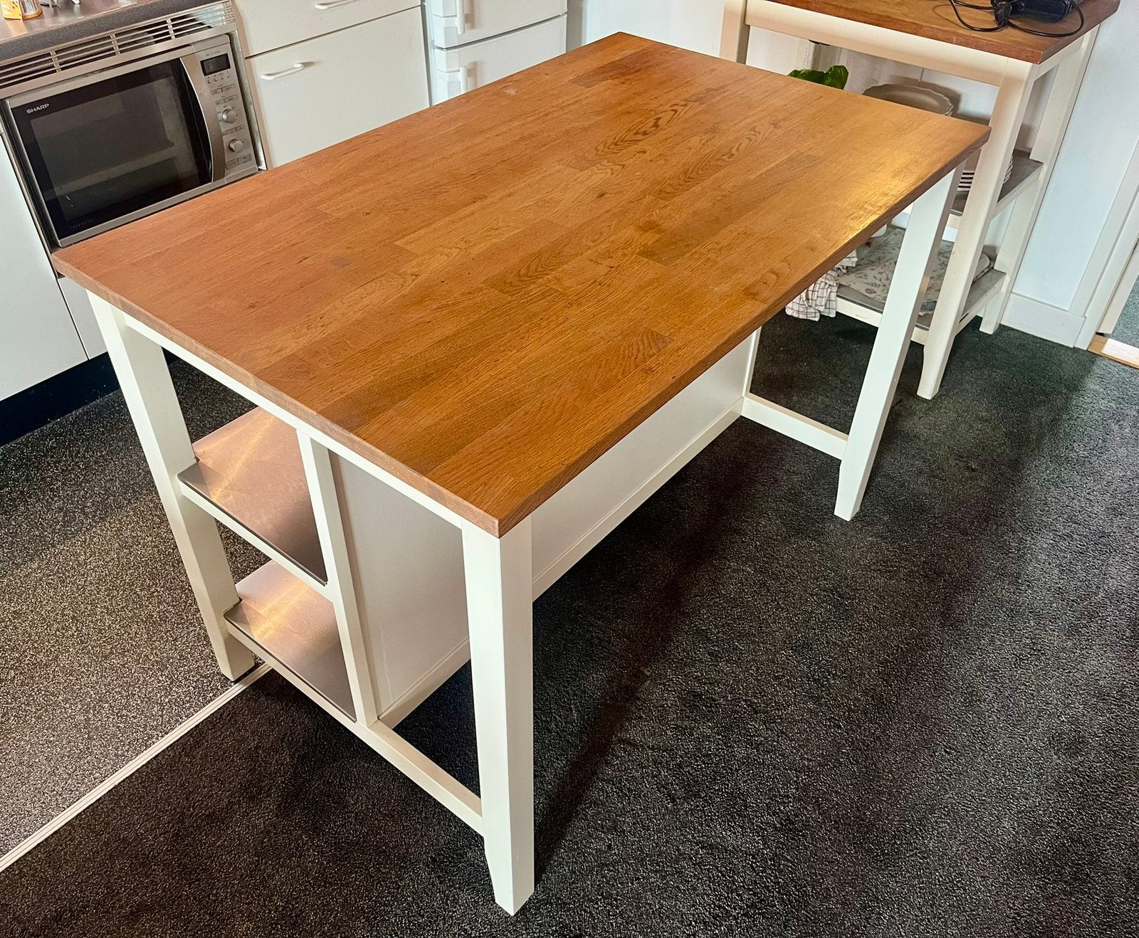 Ikea Stenstorp Keukeneiland, Ophalen, Zo goed als nieuw, Rechthoekig, 50 tot 100 cm
