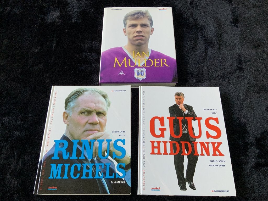 VI boeken - Rinus Michels - Guus Hiddink - Jan Mulder, Nieuw, Diverse auteurs, Ophalen of Verzenden, Balsport