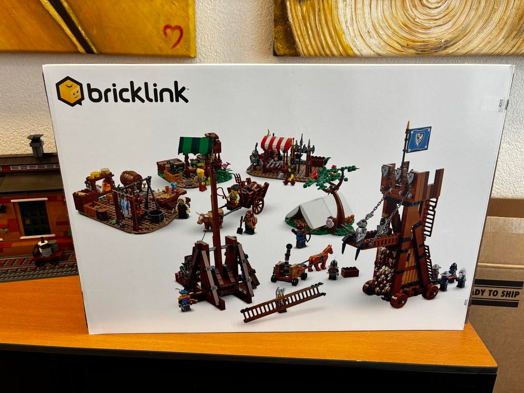 BrickLink 910045 Siege Encampment LEGO set, Verzenden, Nieuw, Complete set, Lego