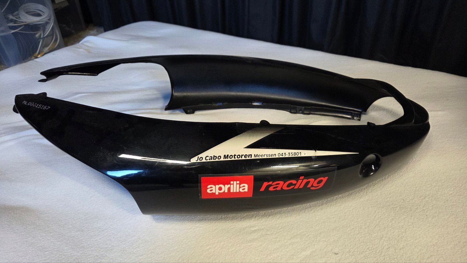 Aprilia SR50 / SR125 Tetsuya Harada achterkap, Fietsen en Brommers, Ophalen of Verzenden, Gebruikt, Kap, Aprilia
