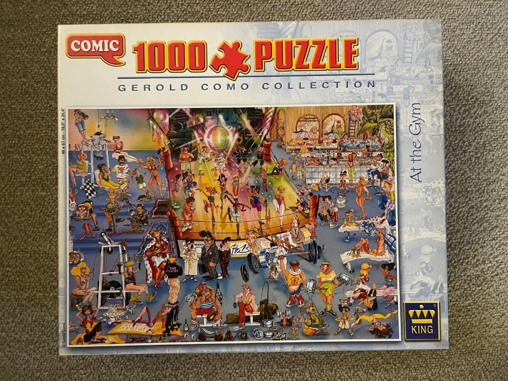 Puzzel 1000 stukjes, Ophalen of Verzenden, 500 t/m 1500 stukjes, Gebruikt, Legpuzzel