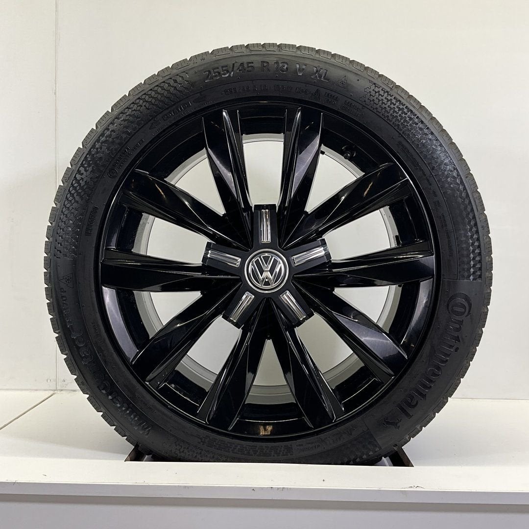 VOLKSWAGEN TRANSPORTER VELGEN SET WINTERBANDEN 18 INCH, 18 inch, Gebruikt, 255 mm, -