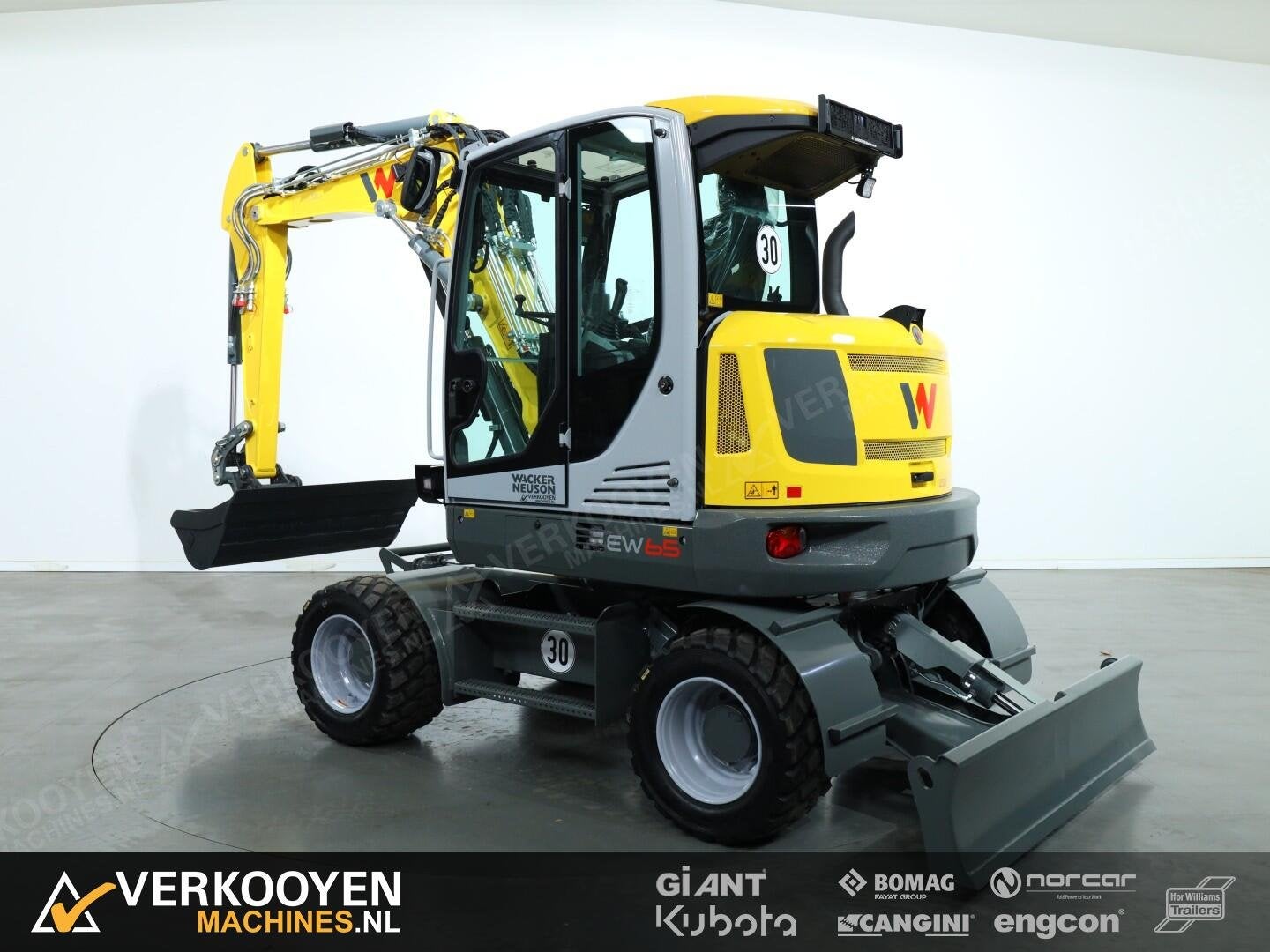2025 Wacker Neuson EW65 VV1493, Zakelijke goederen, Graafmachine