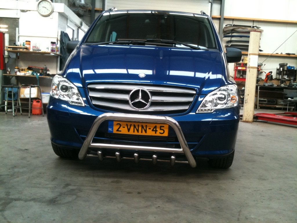Mercedes-Benz Vito W639 Pushbar mer carterbeschermer, Niet ingevuld, Niet ingevuld, Niet ingevuld
