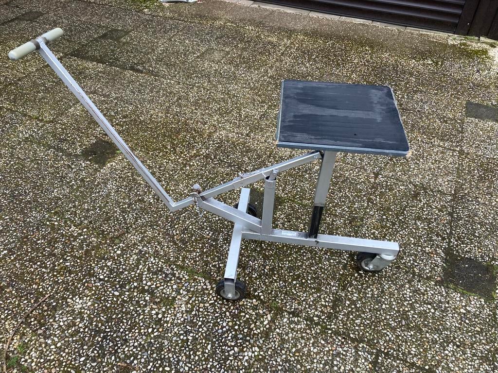 Tafel hefboom, hefboomwagen, Doe-het-zelf en Verbouw, Werkbanken, Gebruikt, Minder dan 70 cm, Ophalen