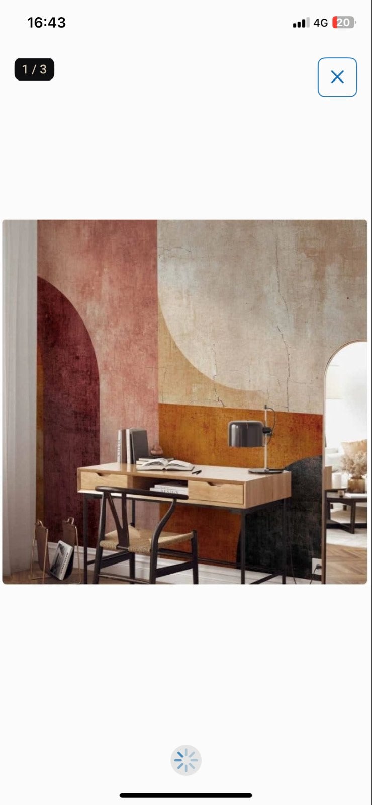 Nieuw Geometrisch Fotobehang van Bimago -  Design, Overige merken, Geometrisch, Ophalen of Verzenden, Fotobehang