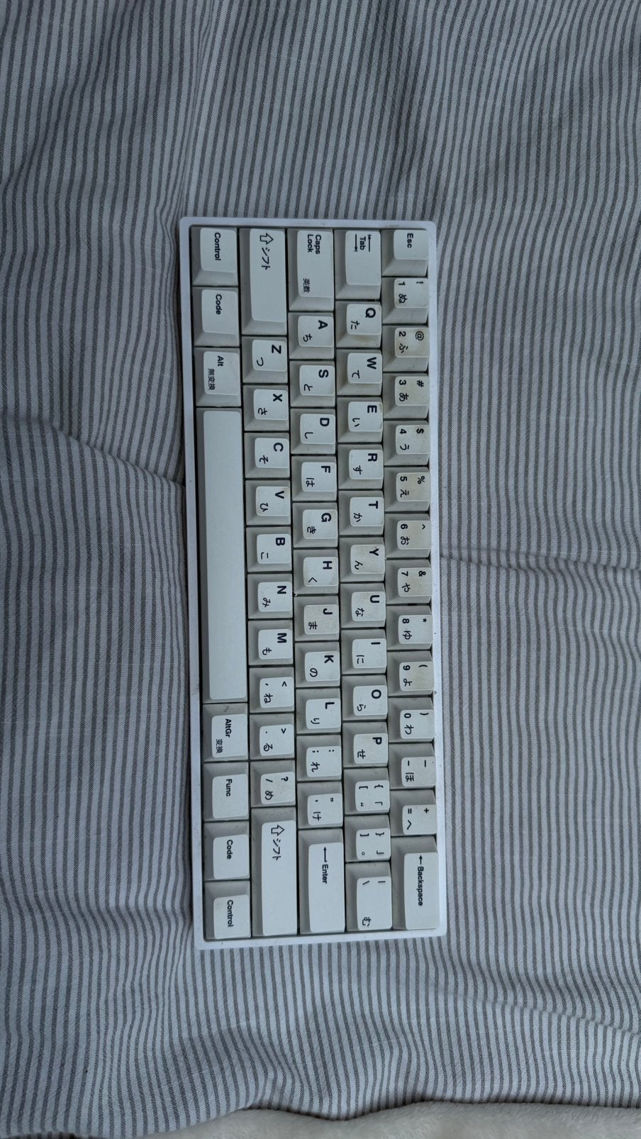 Zelf gebouwd toetsenbord met NK cream switches, Gebruikt, Gaming toetsenbord, Ophalen of Verzenden, Qwerty