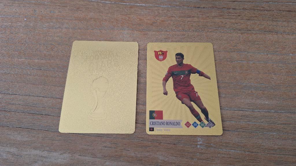 Trading card football stars; Cristiano Ronaldo #3 Portugal, Ophalen of Verzenden, Nieuw, Buitenlandse clubs, Spelerskaart