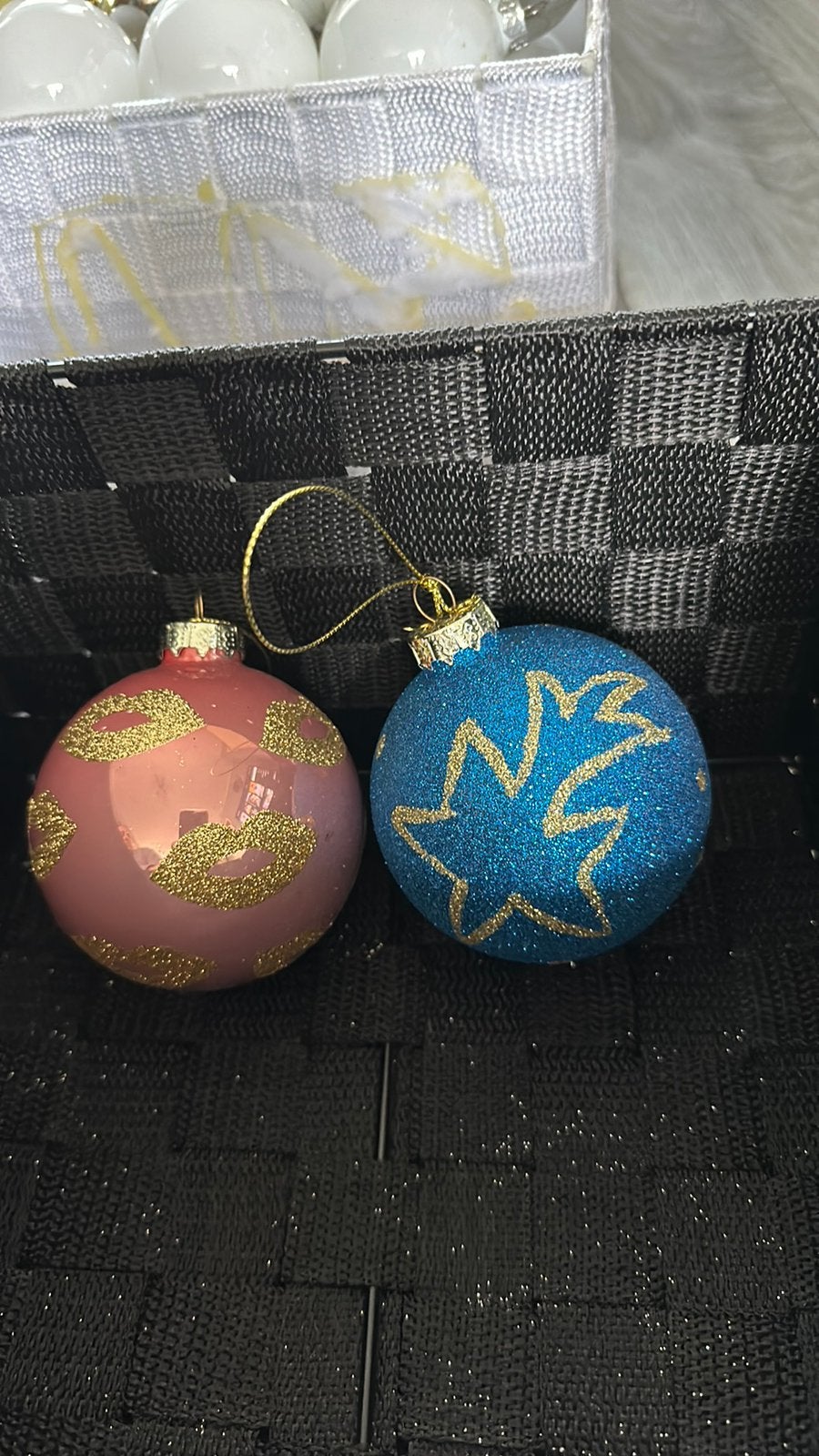 Laatste ‼️ 2 mooie grote kerstballen te koop nieuw ‼️‼️, Diversen, Kerst, Ophalen of Verzenden, Nieuw