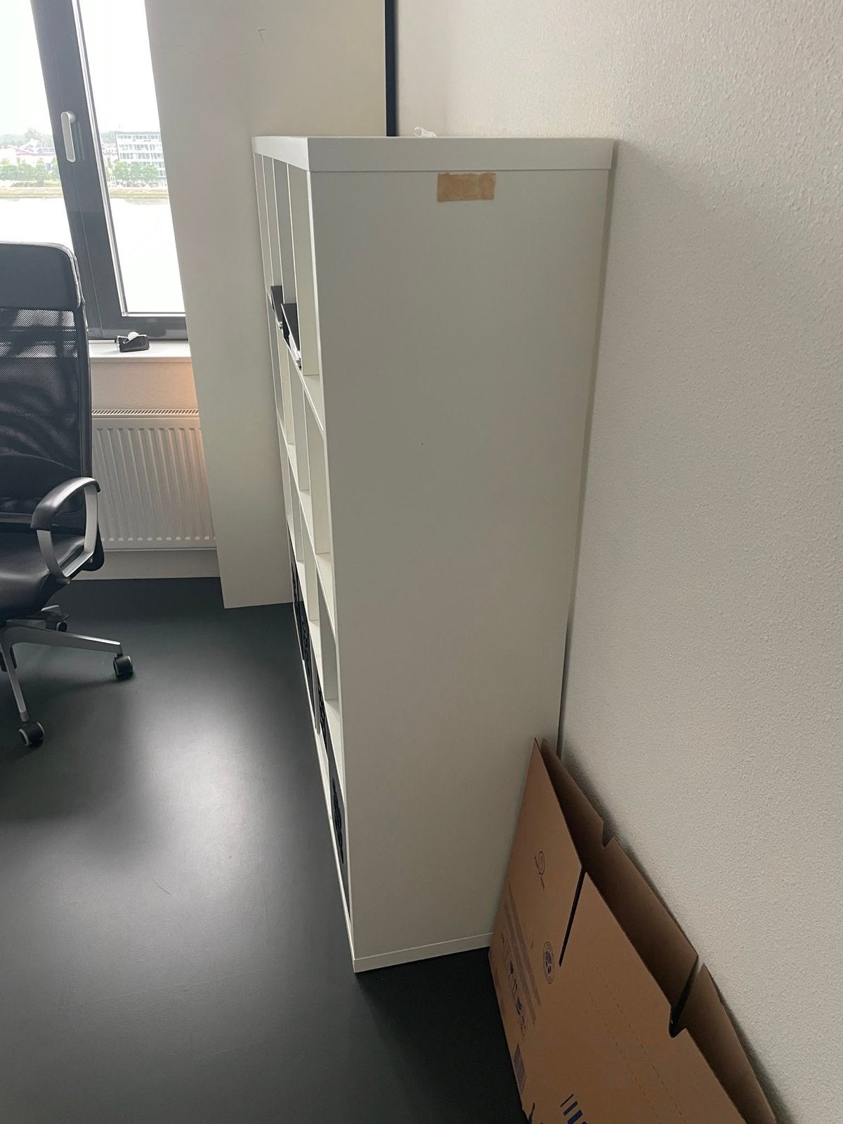 IKEA Kallax open kast wit 112x147 cm, Huis en Inrichting, Ophalen, Gebruikt, 100 tot 150 cm, 100 tot 150 cm