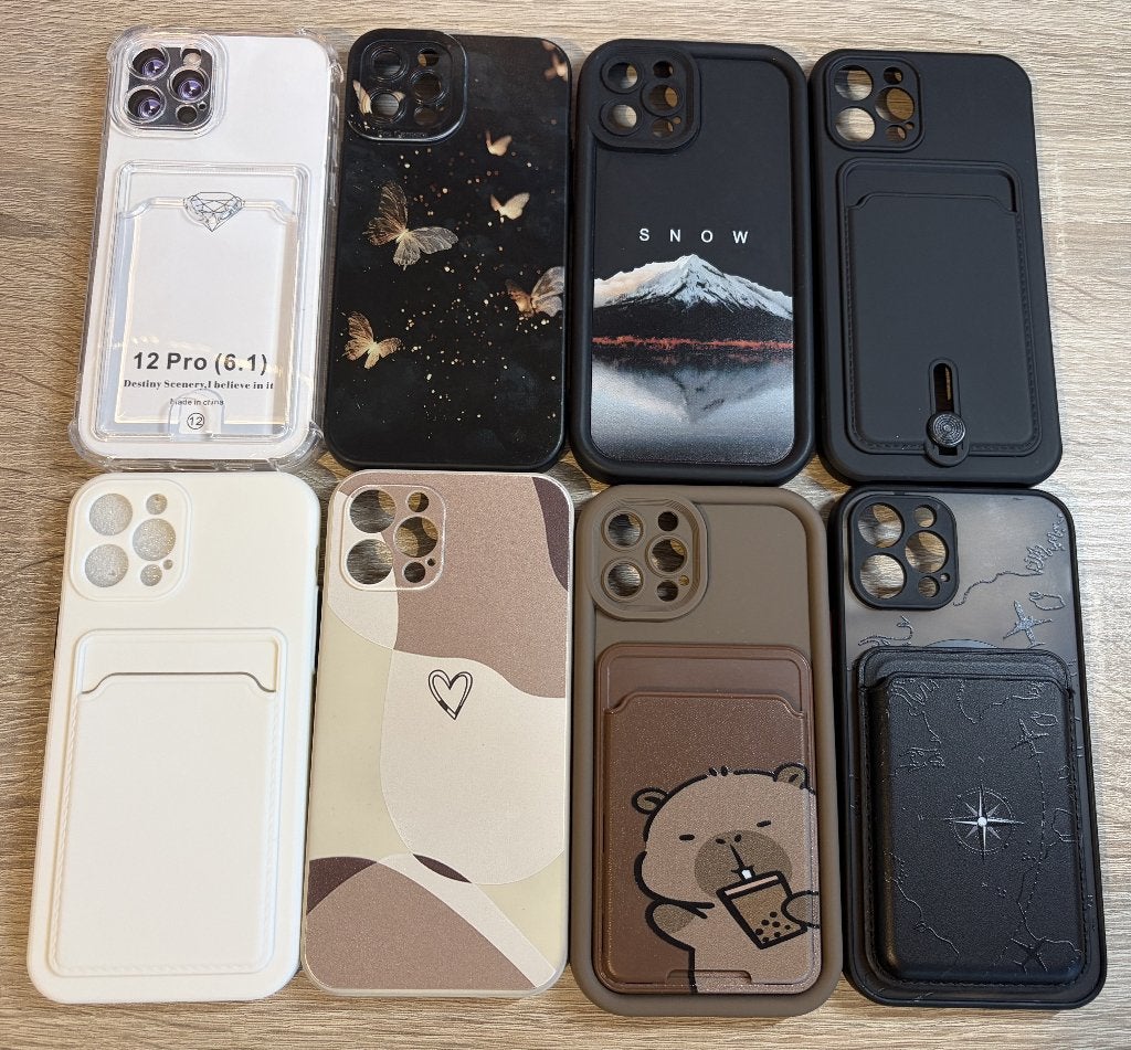 Hoesjes voor iPhone 12 & 12 pro, Telecommunicatie, Kunststof, Gebruikt, Verzenden, Overige merken