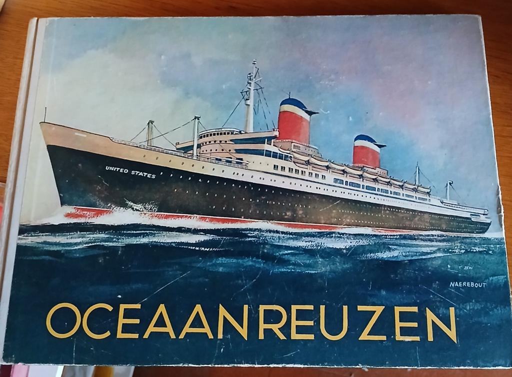 Oceaanreuzen - G.J. Frans Naerebout (A. Hooimeijer & Zonen), Ophalen of Verzenden