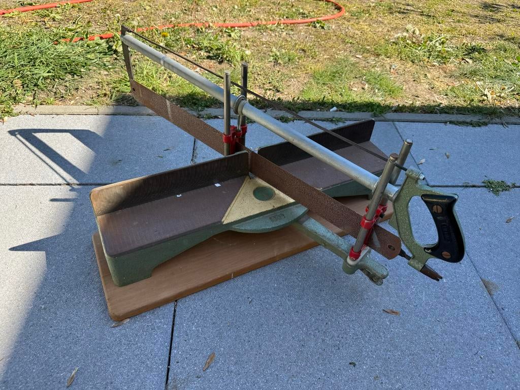 Verstekzaag Ulmia, Ophalen, Gebruikt, 70 mm of meer, Afkortzaag