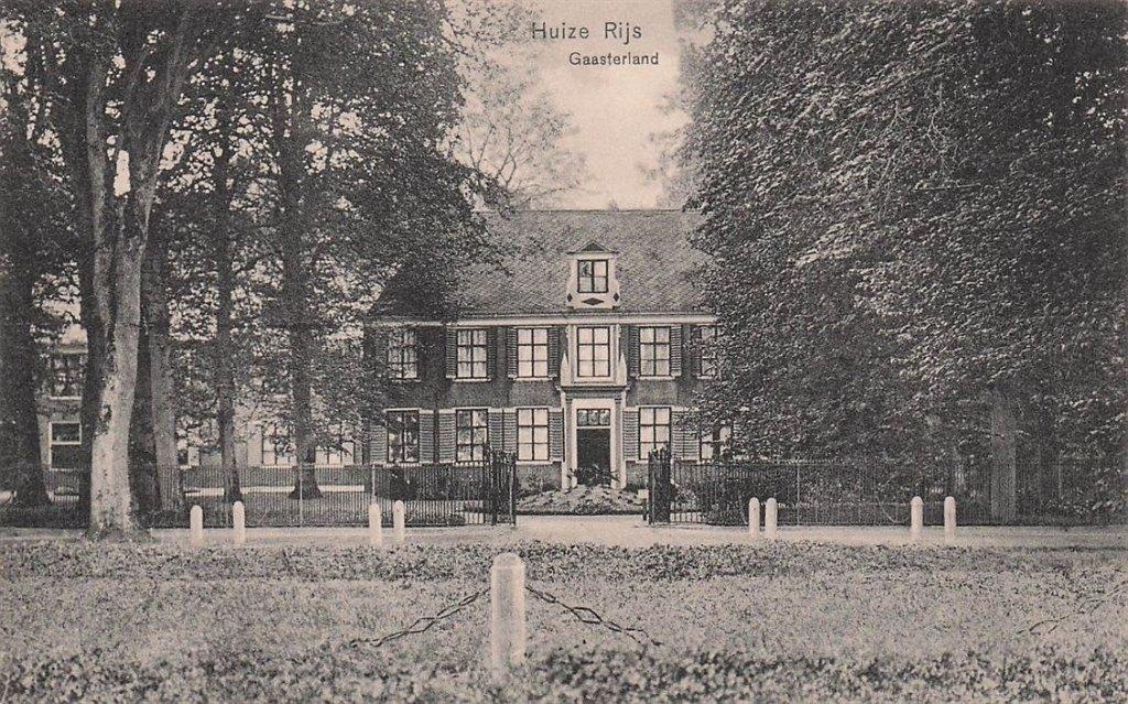 703-381-037 Huize Rijs Gaasterland, Verzenden, Voor 1920, Friesland