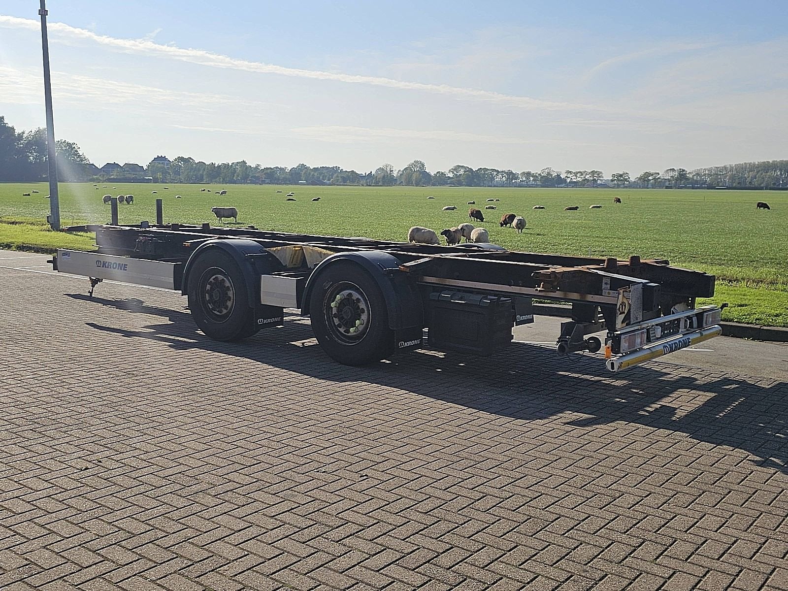 KRONE DC wechselaufbau tandem, Overige kleuren, Bedrijf, Aanhangers en Opleggers, Te koop
