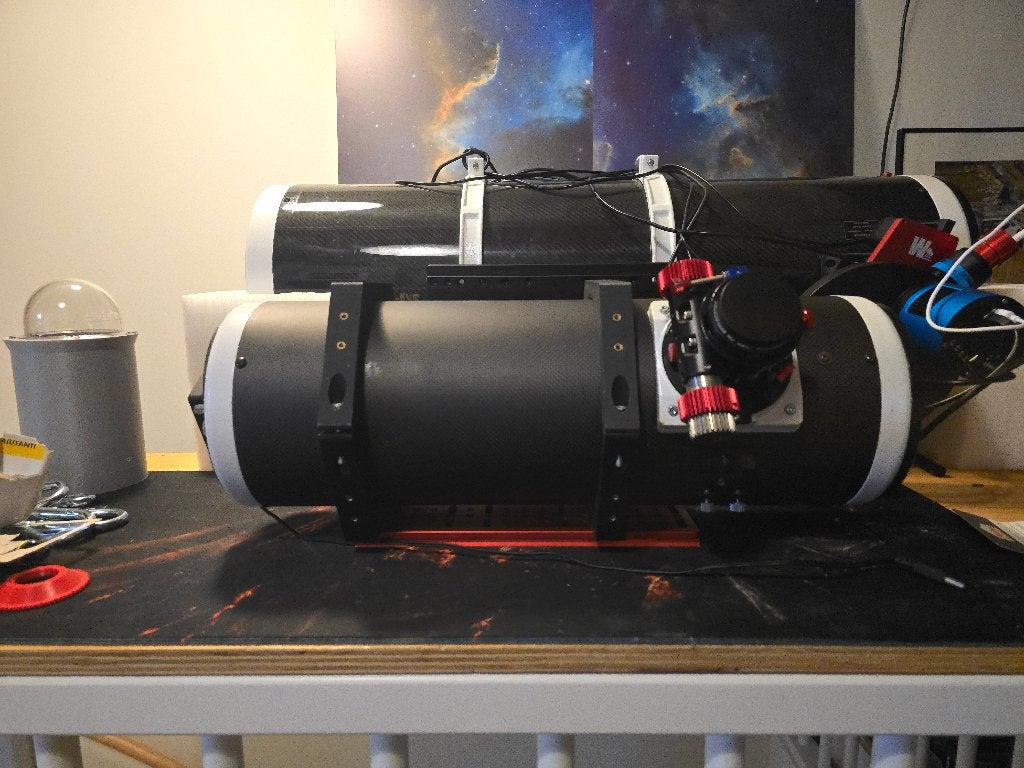 Skywatcher Quattro 6 met upgrades en coma corrector, Ophalen of Verzenden, Zo goed als nieuw, 80 tot 200 mm, Onderdelen of Toebehoren