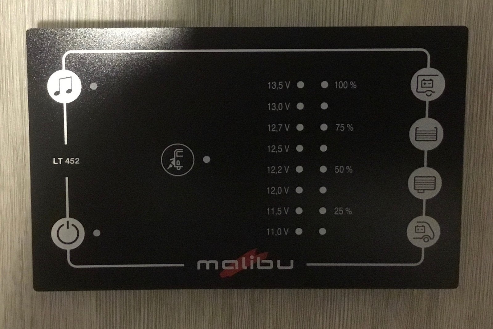 LT452 Malibu bedieningspaneel, Schaudt, Zo goed als nieuw, Service@schaudt.de, Planckstr. 8 Markdorf