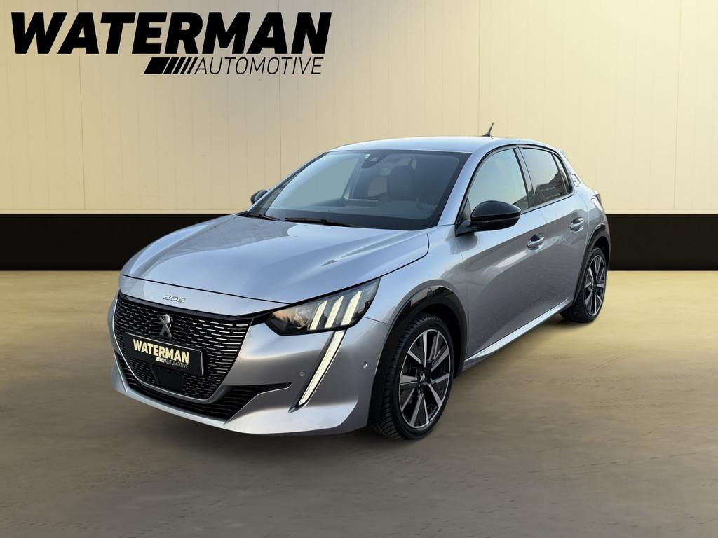 Peugeot 208 1.2 GT-Line 101PK AUTOMAAT/VIRTUEEL/CAMERA/LED/1, 101 pk, Gebruikt, Leder en Stof, 3 cilinders