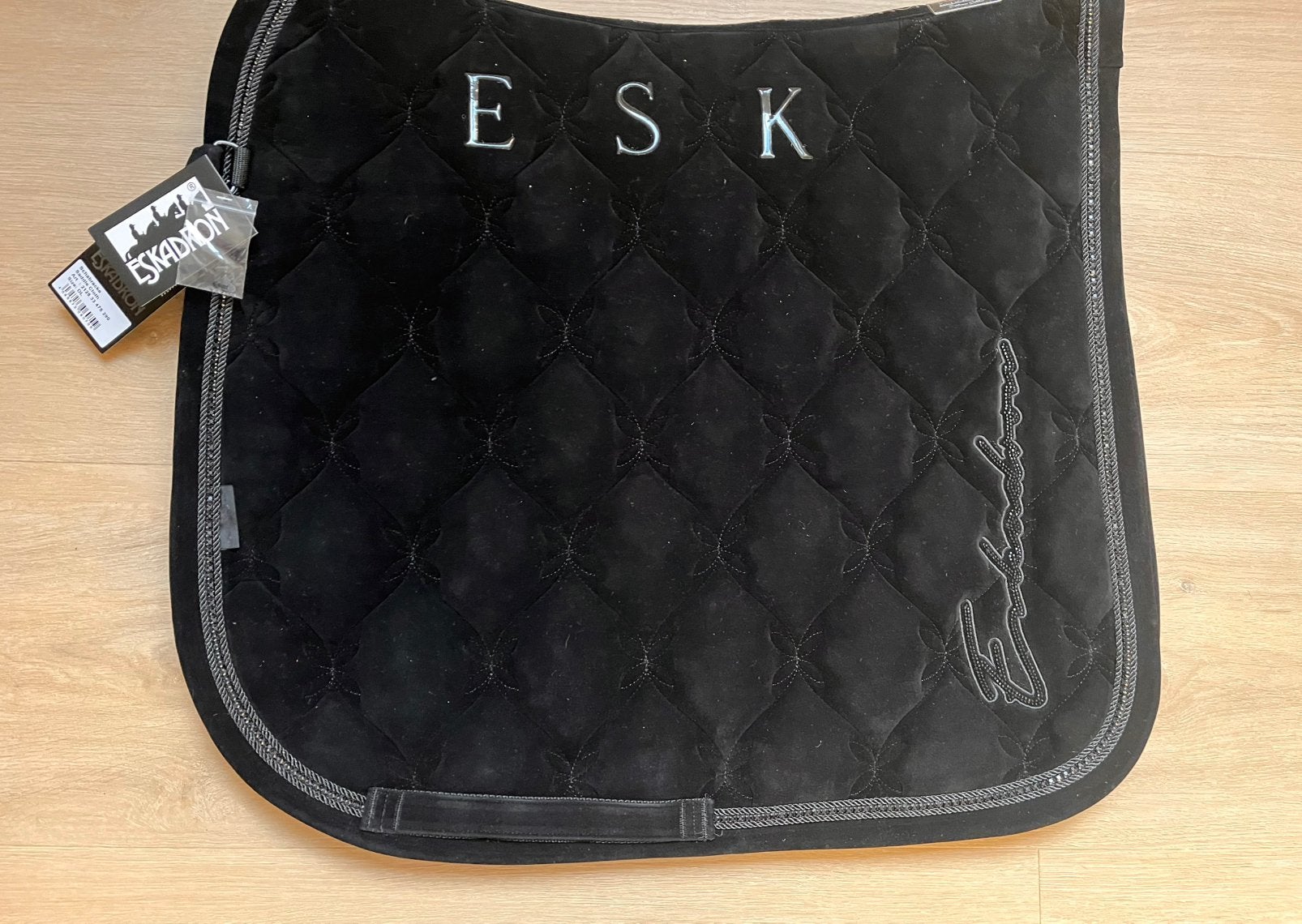 Nieuw! Eskadron zadeldek full dressuur zwart, Ophalen of Verzenden, Nieuw, Dressuurdekje