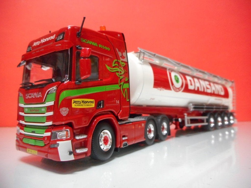 TEKNO SCANIA NEXT GEN JENS KONRAD, DENEMARKEN 86956, Ophalen of Verzenden, Nieuw, Bus of Vrachtwagen, Tekno
