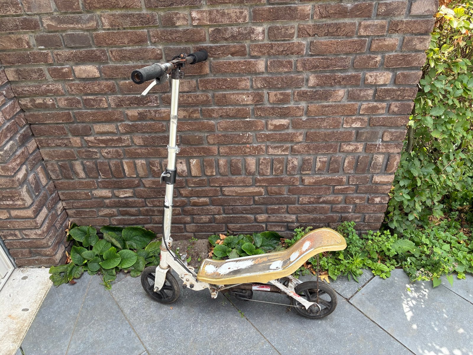 Space Scooter - Wit/Zilver - Gebruikt, Ophalen, Gebruikt, Overige typen