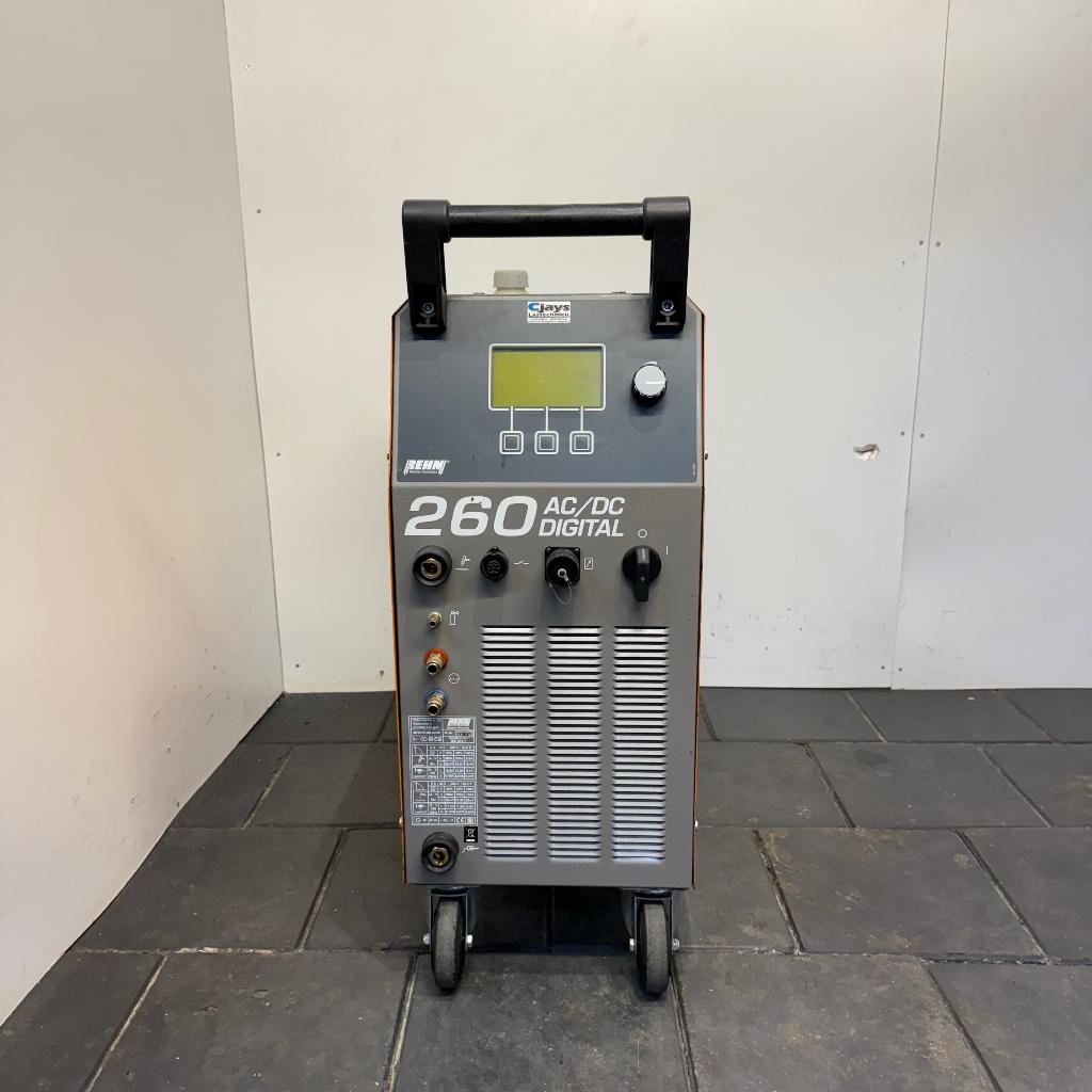 Gebruikte REHM Invertig 260 ACDC Digital Tig Lasapparaat, Gebruikt, Info@rehm.de, Rehm Schweisstechnik GmbH, Ophalen of Verzenden