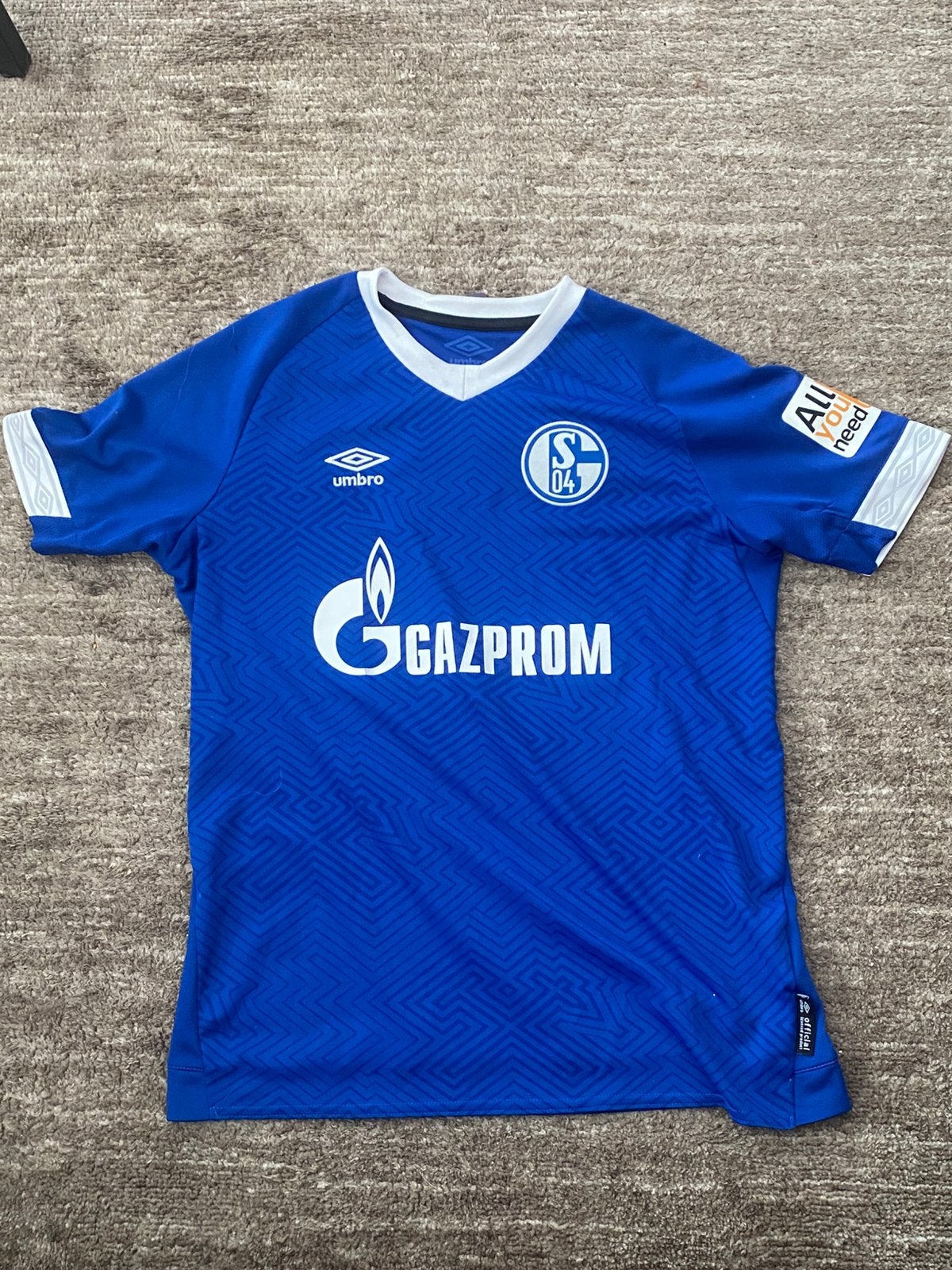 Fc schalke 04, Maat XS of kleiner, Ophalen of Verzenden, Zo goed als nieuw, Shirt