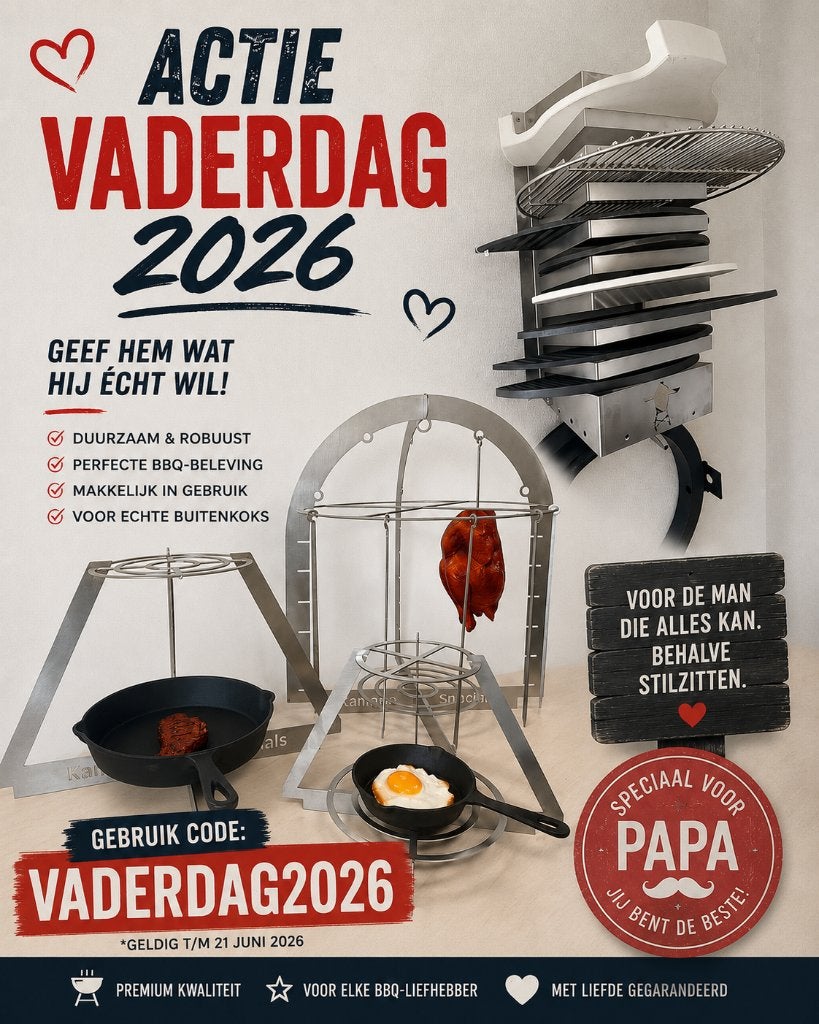 Kamado specials vaderdag actie, Kamadospecials, 3371 EE, Nieuw, Ophalen of Verzenden