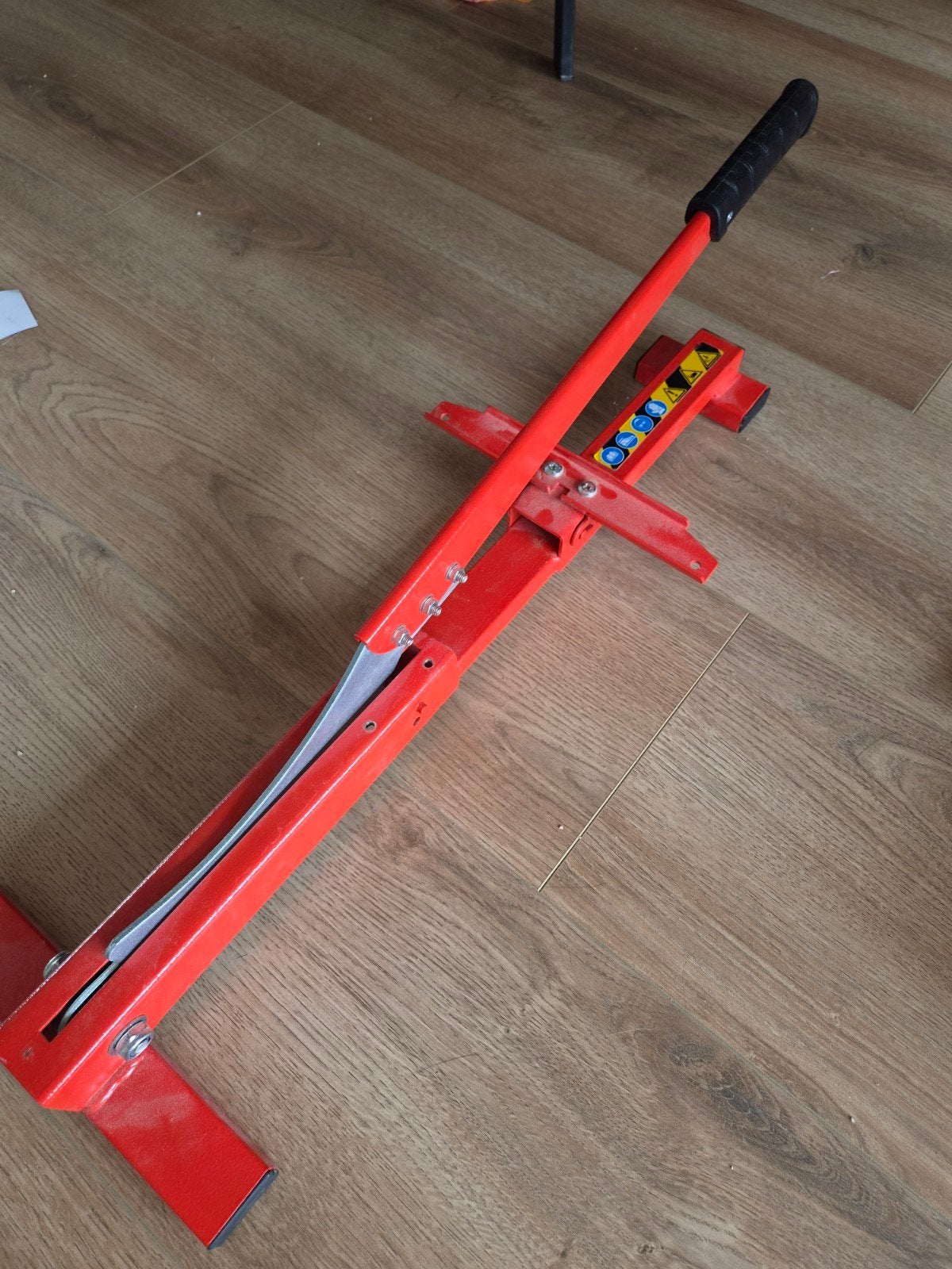 Laminaatsnijder Praxis, Doe-het-zelf en Verbouw, Gereedschap | Handgereedschap, Ophalen of Verzenden, Gebruikt, Snijgereedschap