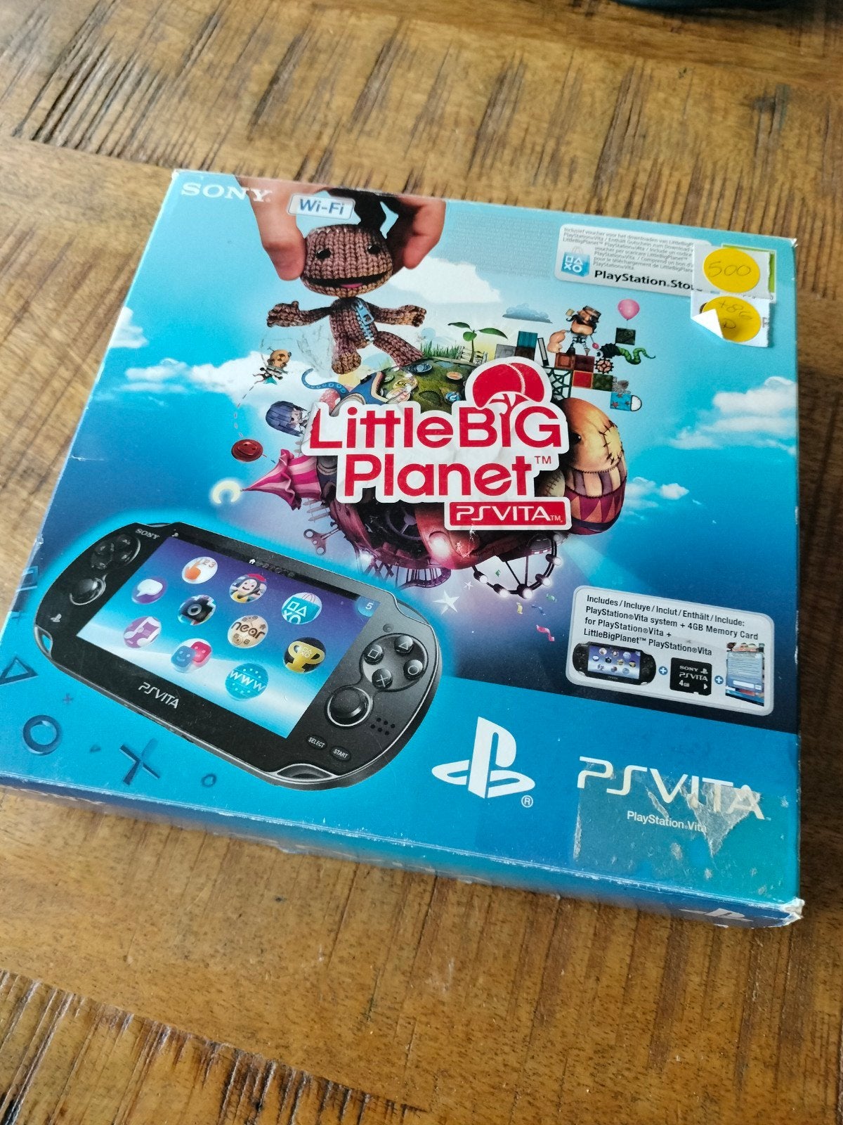 PSVita little big planet edition Zeldzaam, Ophalen of Verzenden, Zo goed als nieuw, Zwart
