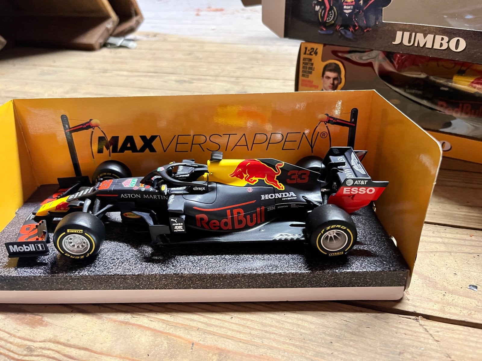 Max Verstappen Red Bull Racing F1 modelauto 1:24, Ophalen of Verzenden, Nieuw, Auto, Bburago