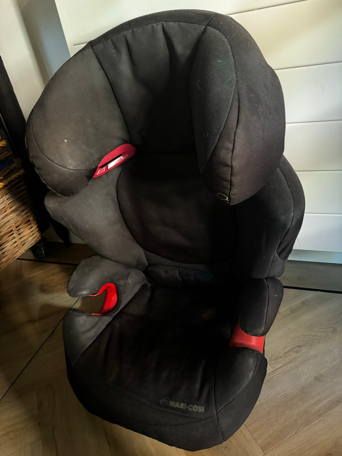 Maxi-Cosi Rodi XP FIX autostoel - Zwart, Ophalen, Autogordel of Isofix, Gebruikt, 15 t/m 36 kg