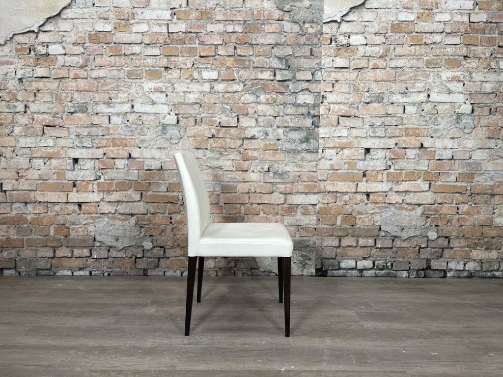 Poltrona Frau Sedia Liz bij TheReSales, Ophalen, Leer, Wit, Design