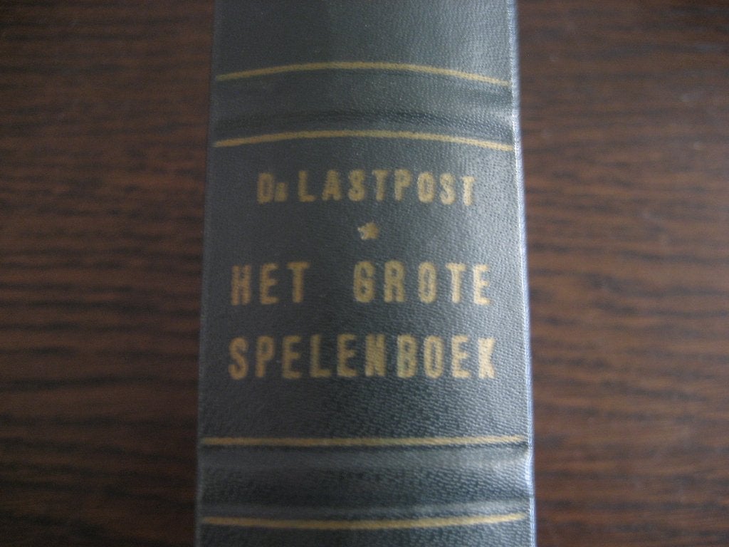 Het grote spelenboek / dr. Lastpost, Boeken, Ophalen of Verzenden, Gelezen