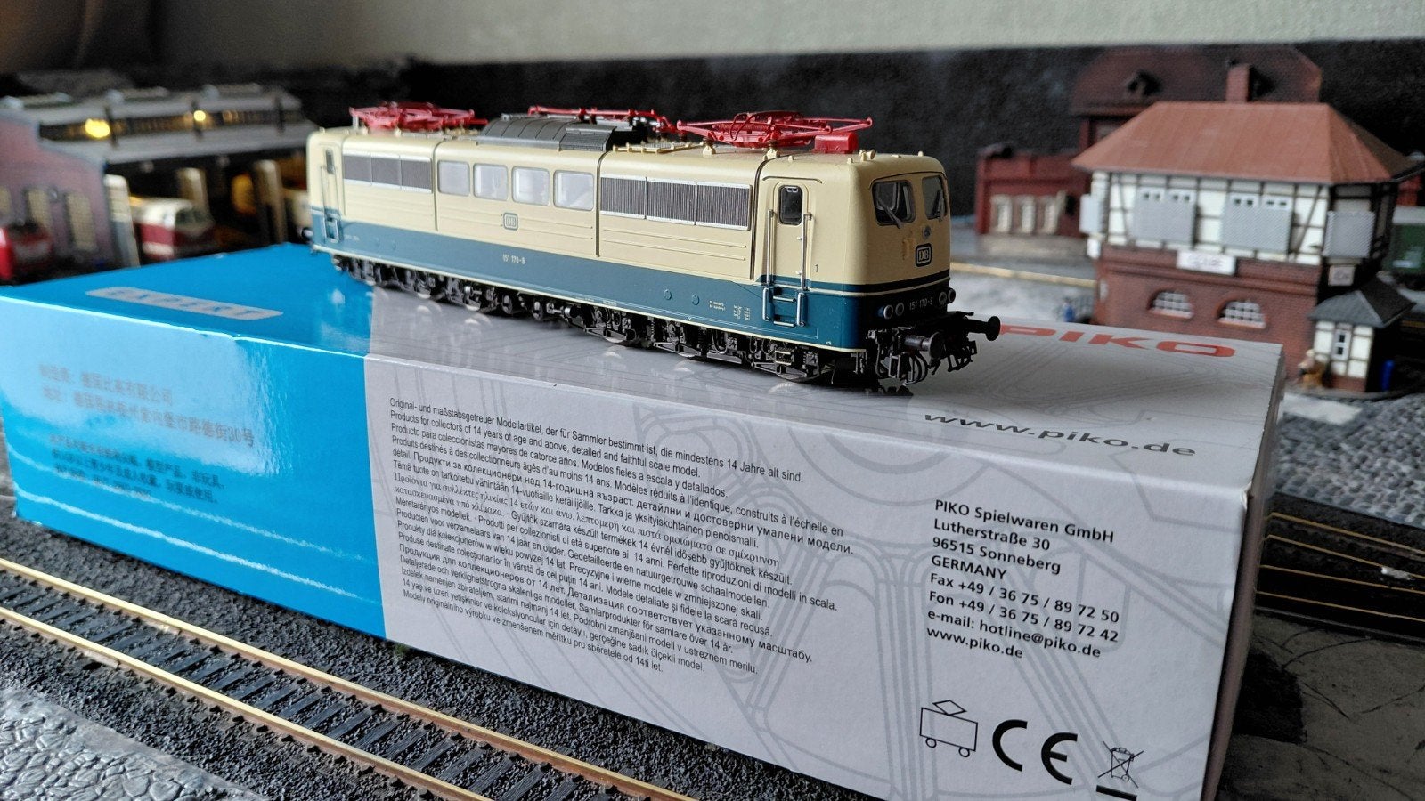 Piko BR151 (51310)digitaal sound, Ophalen of Verzenden, Gelijkstroom, Locomotief, Piko