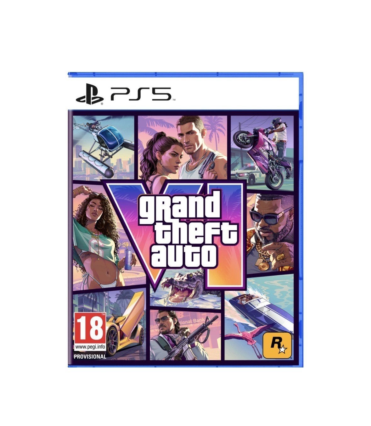 gta 6 standard editie, Avontuur en Actie, Vanaf 18 jaar, 1 speler, Nieuw
