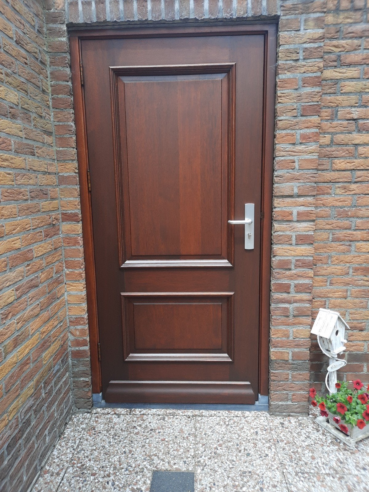 Deuren, Doe-het-zelf en Verbouw, Gebruikt, Ophalen of Verzenden, Buitendeur, 200 tot 215 cm